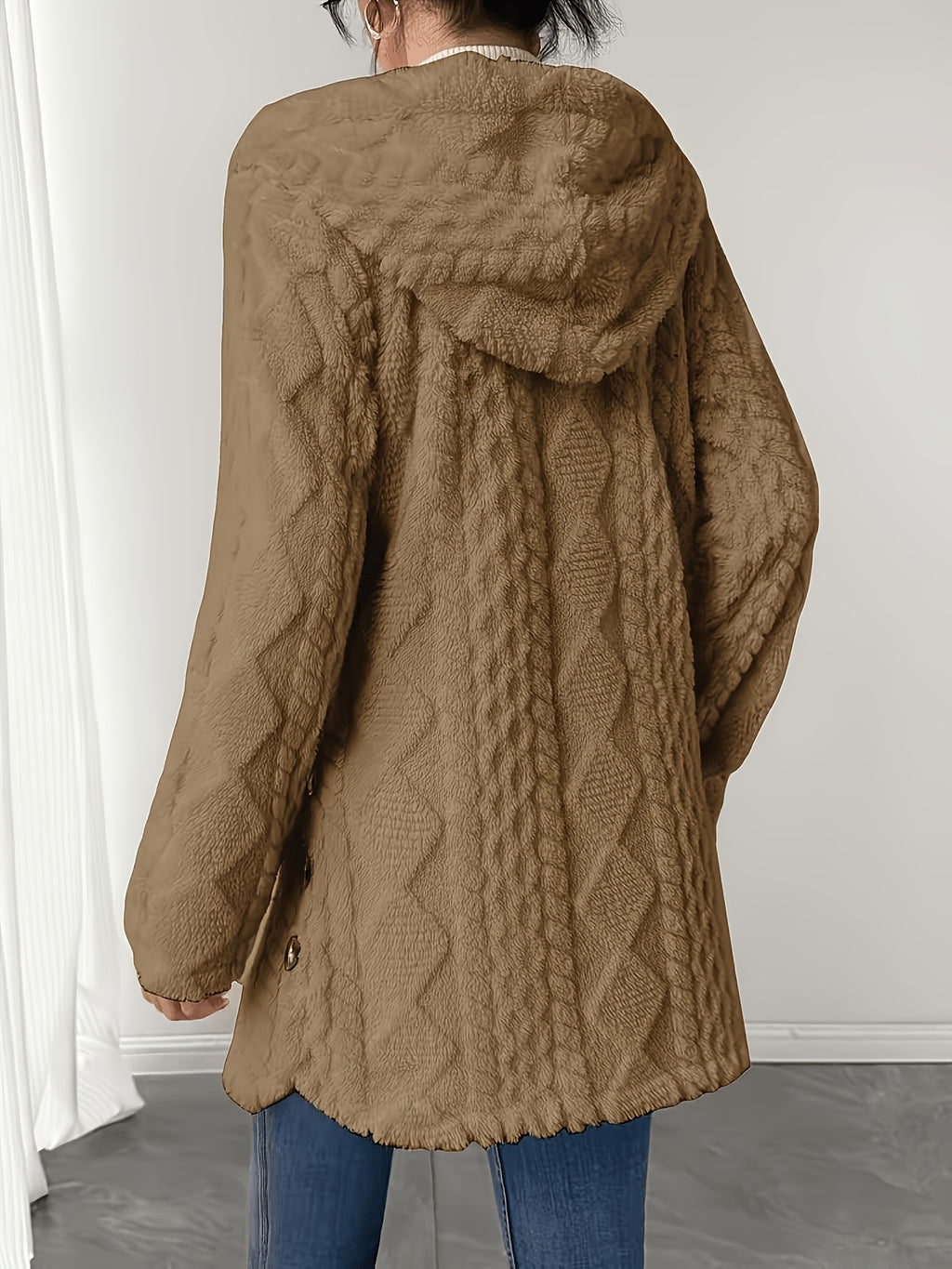 Women’s Elegant Faux Fur Coat